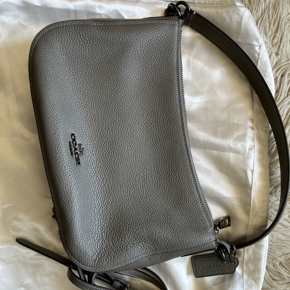 Coach Chelsea Crossbody purse, grey
